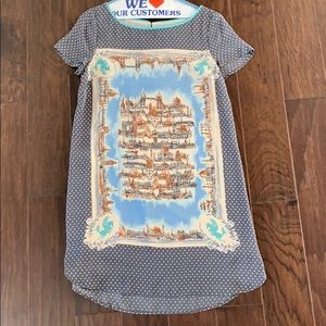 Only worn once! Lightweight Anthro dress!